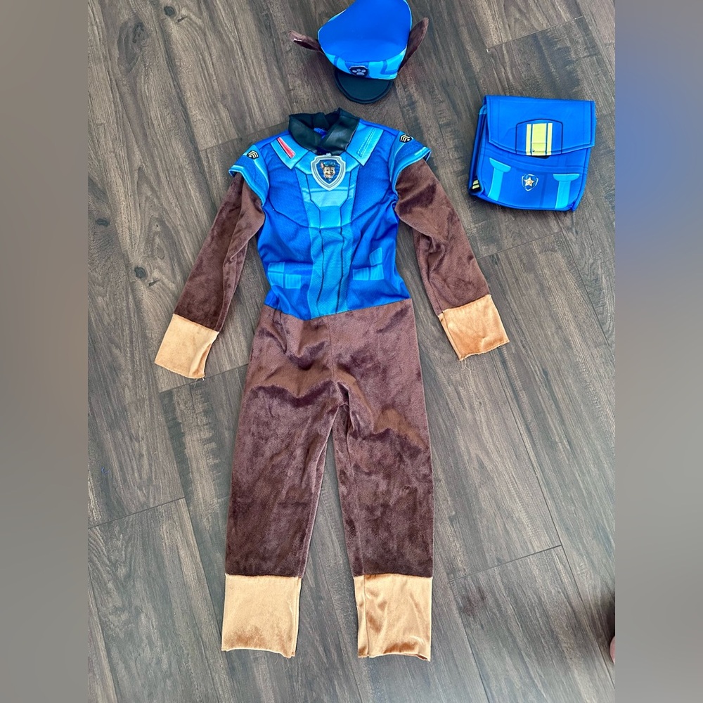 Boys Halloween Costume Set Nickelodeon Paw Patrol Chase Size L(4-6)